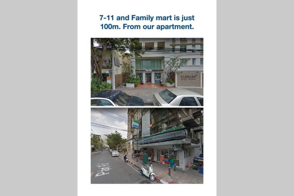 P2 Silom Large 2Beds Full Kitchen Wifi 4-6Pax Apartamento Banguecoque Exterior foto